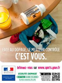 FACE AU DOPAGE, LE MEILLEUR CONTROLE, C'EST VOUS