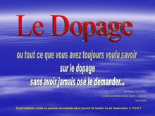 Sport et Dopage