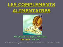 COMPLEMENTS ALIMENTAIRES