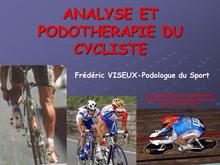 ANALYSE ET PODOTHERAPIE DU CYCLISTE